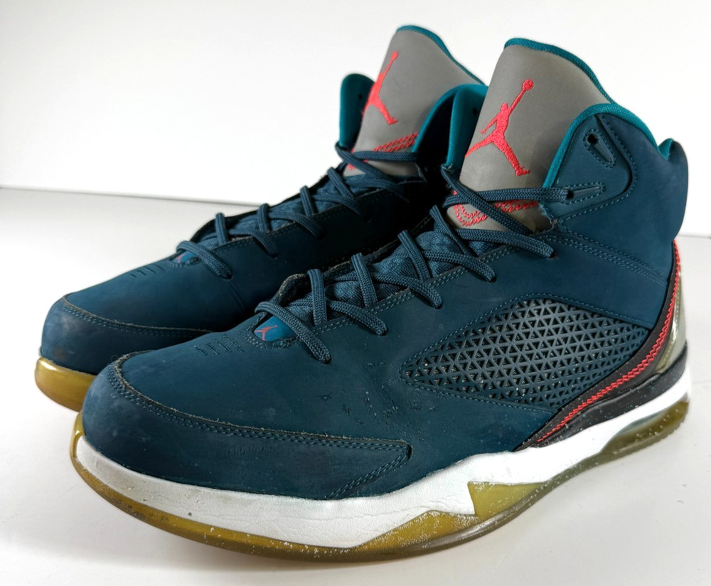 Nike Air Jordan Flight Remix Basketball Shoes Men's 12 Space Blue 679680-463